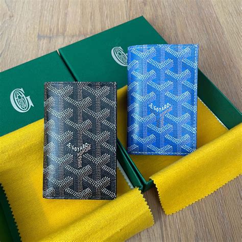 pierre goyard|authentic goyard card holder.